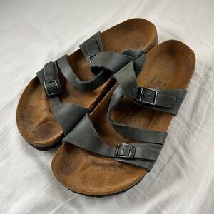 Deep Green Birki’s Size 39